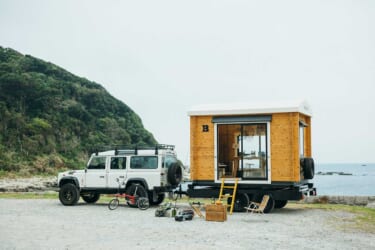 【BESS】移動式ログハウスを発表　”走るログ小屋”が新しい生活様式となるか！？