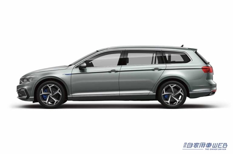 Passat GTE Variant|バイライトシルバーメタリック|バッテリー容量約30%増強、プラグインハイブリッドモデル【新型Passat GTE Variant】発表