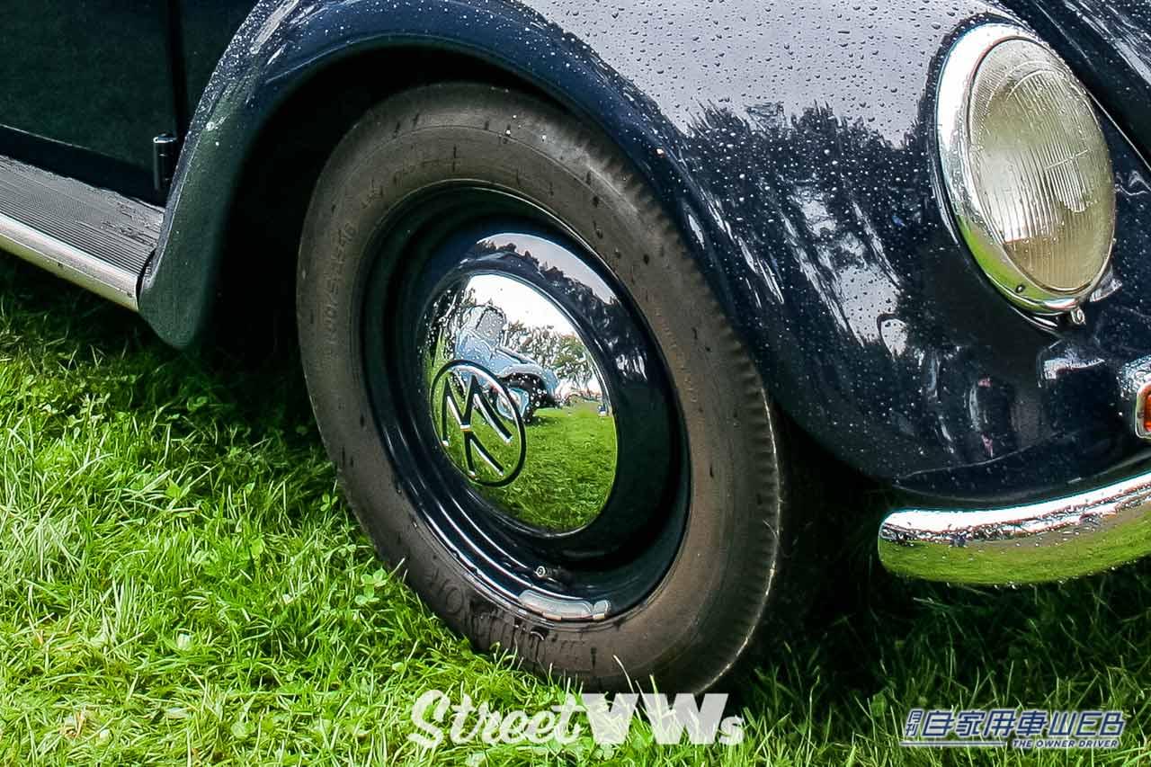 VW|1939~1948年|16インチ|ニップル型ハブキャップ|空冷ビートルのホイール年式変遷