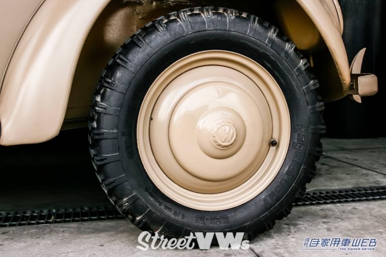 VW|1939~1948年|16インチ|ニップル型ハブキャップ|空冷ビートルのホイール年式変遷
