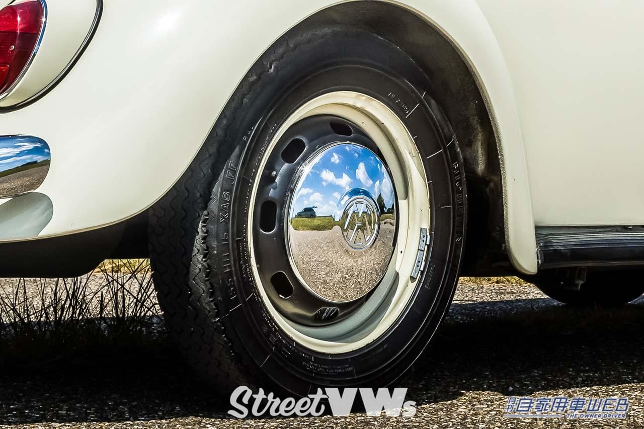 VW|1967~1969年式|15インチ|4穴|白黒|空冷ビートルのホイール年式変遷