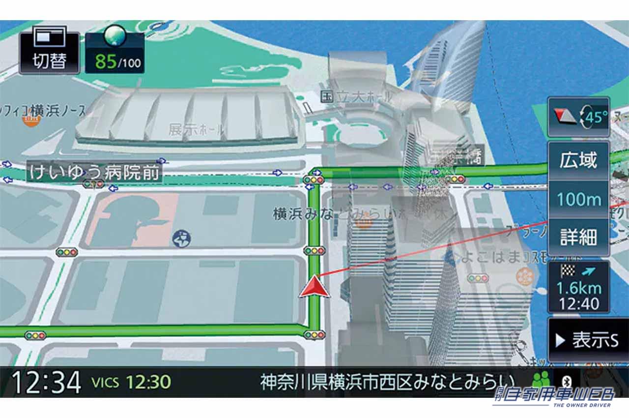 kenwood|彩速ナビ|スマートカラー|8型フローティングディスプレイ搭載で、軽自動車やコンパクトカーとの相性も抜群【彩速ナビ】