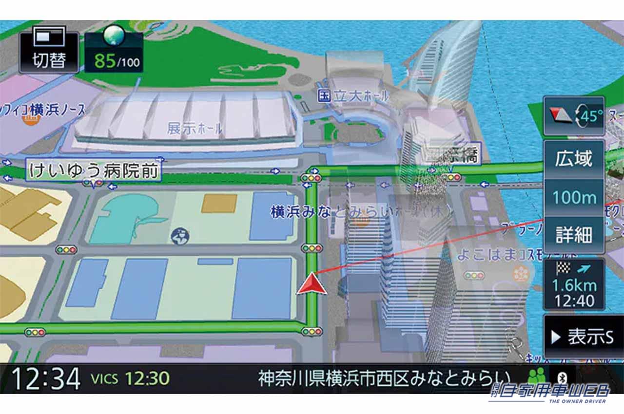 kenwood|彩速ナビ|ダイナミックカラー|8型フローティングディスプレイ搭載で、軽自動車やコンパクトカーとの相性も抜群【彩速ナビ】