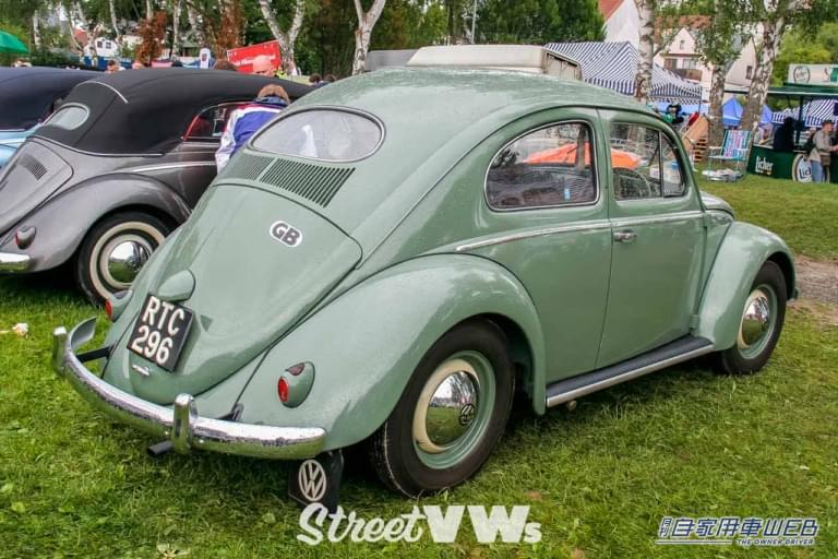 タイプワン|1953~1955年|前期型オーバル|リヤ|空冷VWビートル 外見の変遷<前編1938〜1964>