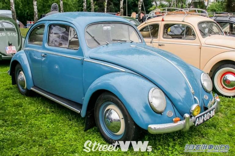 タイプワン|1952~1953年|最終型スプリット“ツヴィッター”|フロント|空冷VWビートル 外見の変遷<前編1938〜1964>