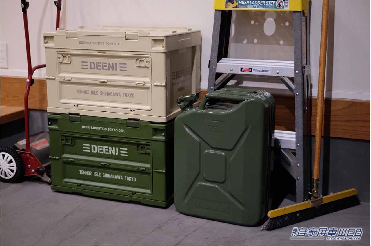 | コンテナを重ねたままでも物の出し入れが可能な横開き機能が嬉しい