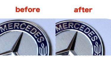 <お手軽メンテ#02>定期的なクリーニングでエンブレム周りをリフレッシュ