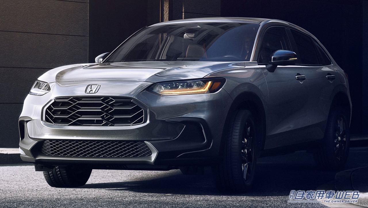 |HR-Vか? ZR-Vか? 名前はまだ未定。ヴェゼルより上級のNew Honda SUVが年内発売決定!