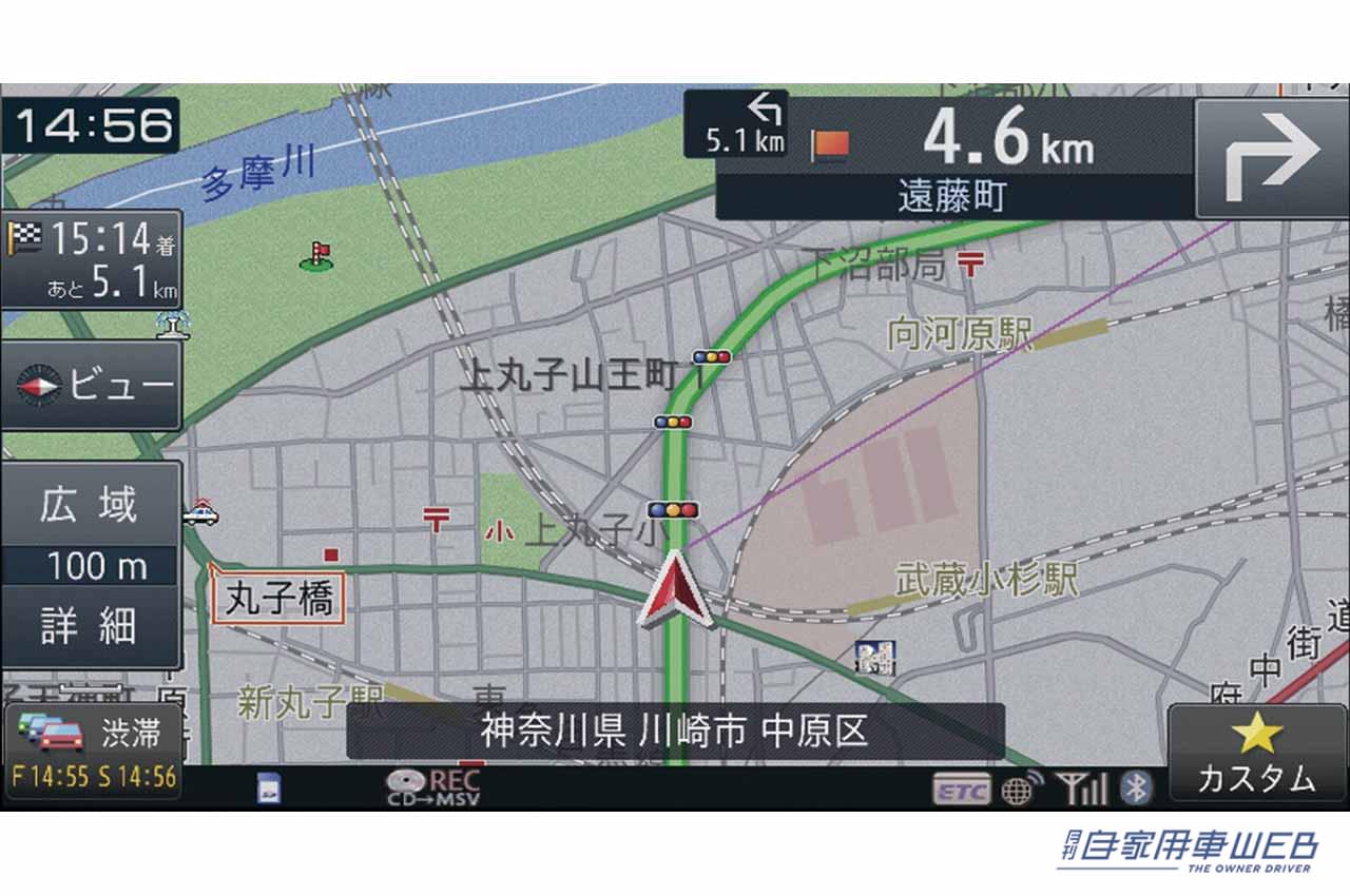 |カーナビに慣れていない人でも扱いやすい、シンプルな操作性とエンタメ性が魅力【楽ナビ】
