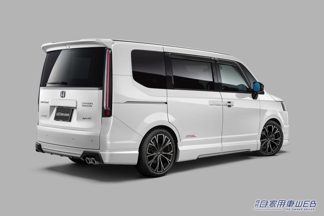 |無限からホンダ新型「ステップ ワゴン」用カスタマイズパーツを発売。無限らしいスポーティさと存在感