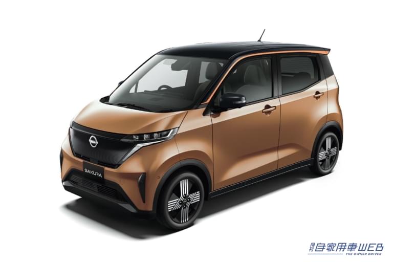 日産|サクラ|ソルベブルー|チタニウムグレー 2トーン|補助金込みで実質約178万円! 電気自動車普及への弾みになるか!? 日産新型軽EV「サクラ」誕生!!! 2022年夏より販売開始