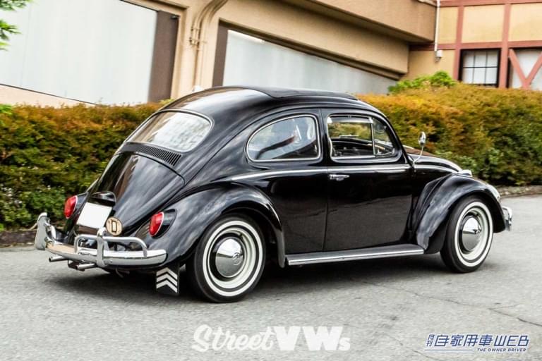 タイプワン|1964年式|末期型スモールスクウェア|リヤ|空冷VWビートル 外見の変遷<前編1938〜1964>