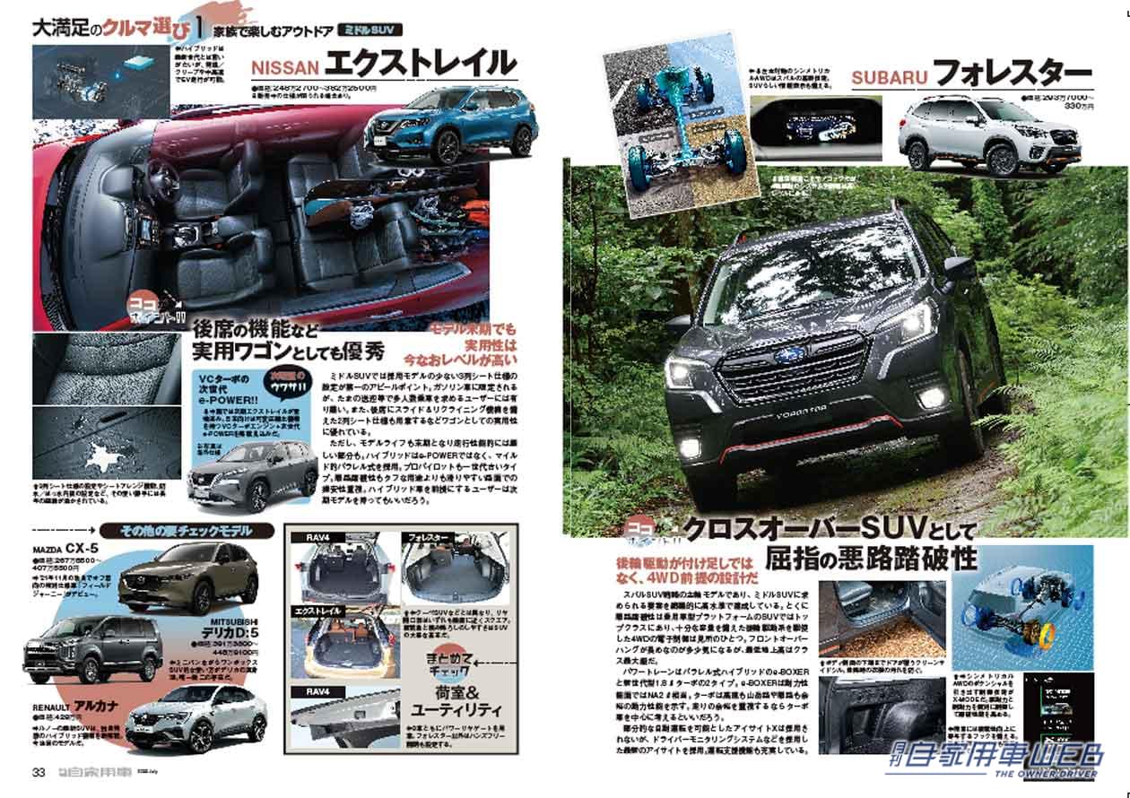 |ノア/ヴォクシーの対抗馬となるか!?新型ステップワゴン詳報 / 日産&三菱の軽EV登場 / 目的別、大満足のクルマ選び×10カテゴリー他
