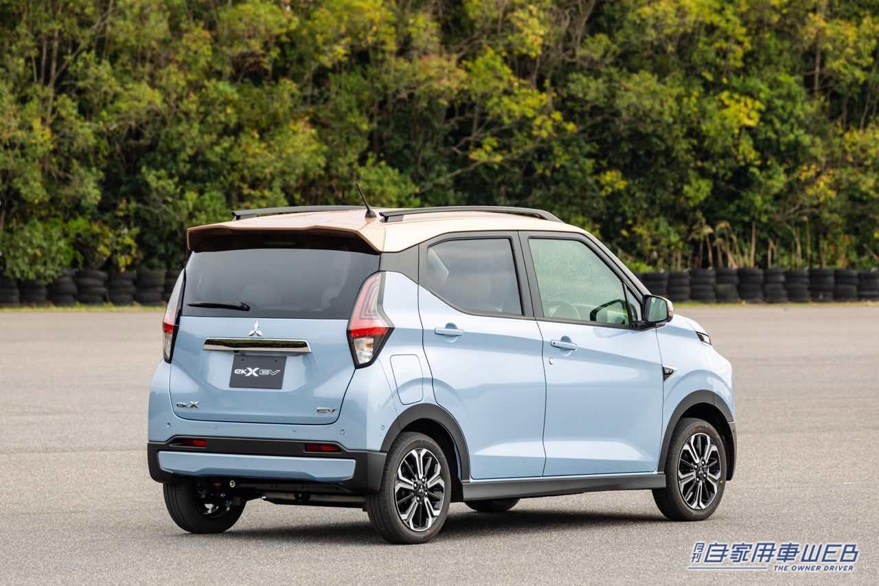 |三菱自動車、eKクロスシリーズにEVモデルを設定。日産サクラと同一のプラットフォームで三菱独自のSUVテイストをプラス