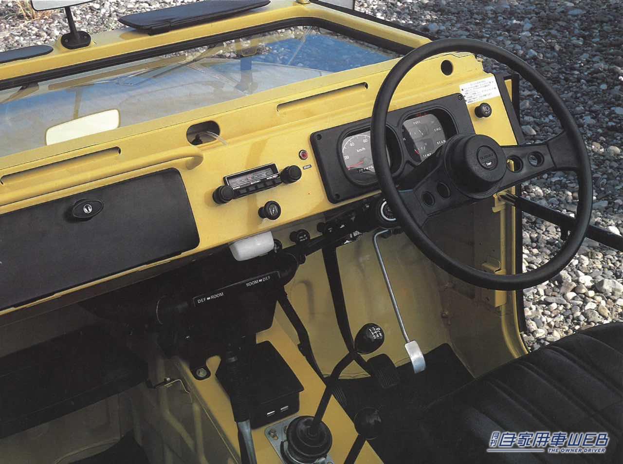 |【名車探訪】SUZUKI 初代ジムニー 世界中で愛され続ける唯一無二の軽量オフローダー 後編