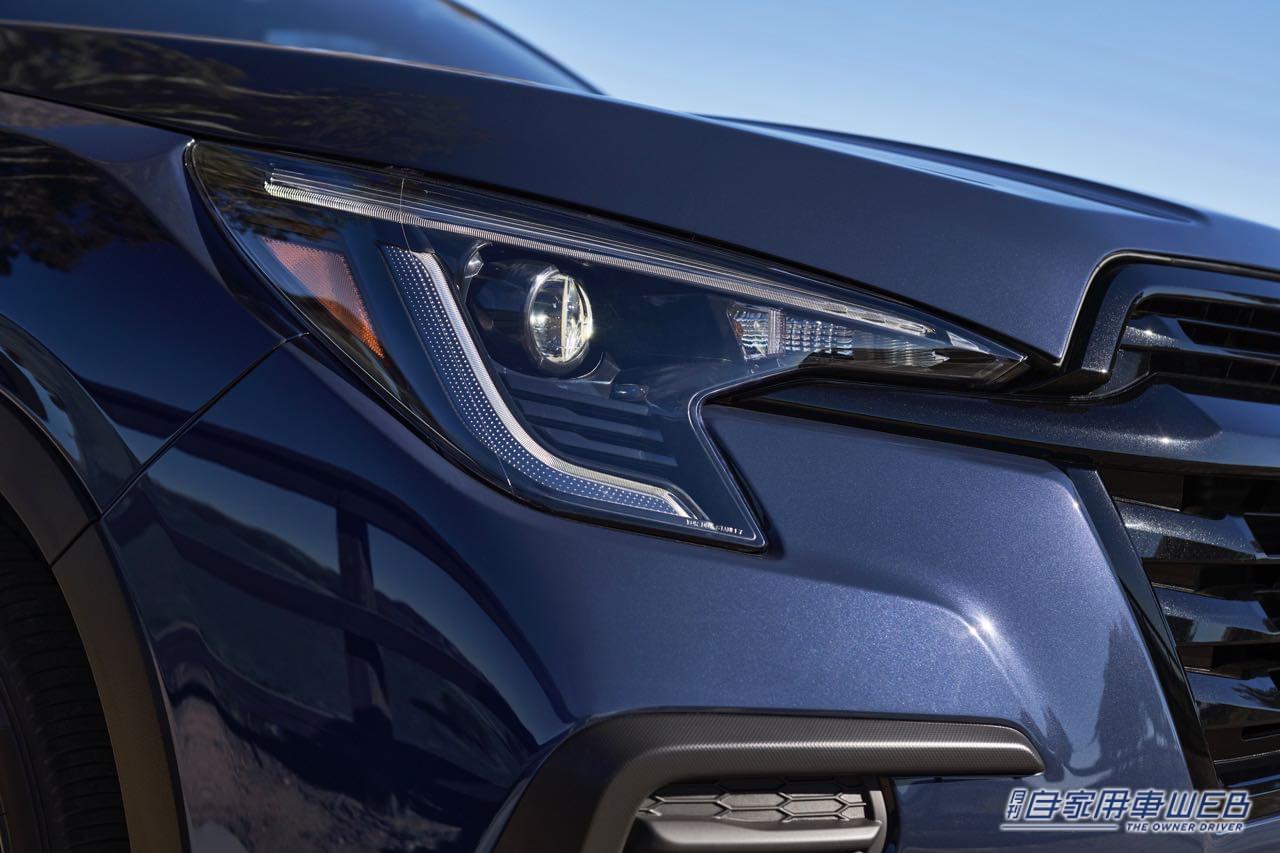 |米国スバルが3列シートSUV「アセント」の2023モデルを発表。よりアグレッシブなフェイスに!