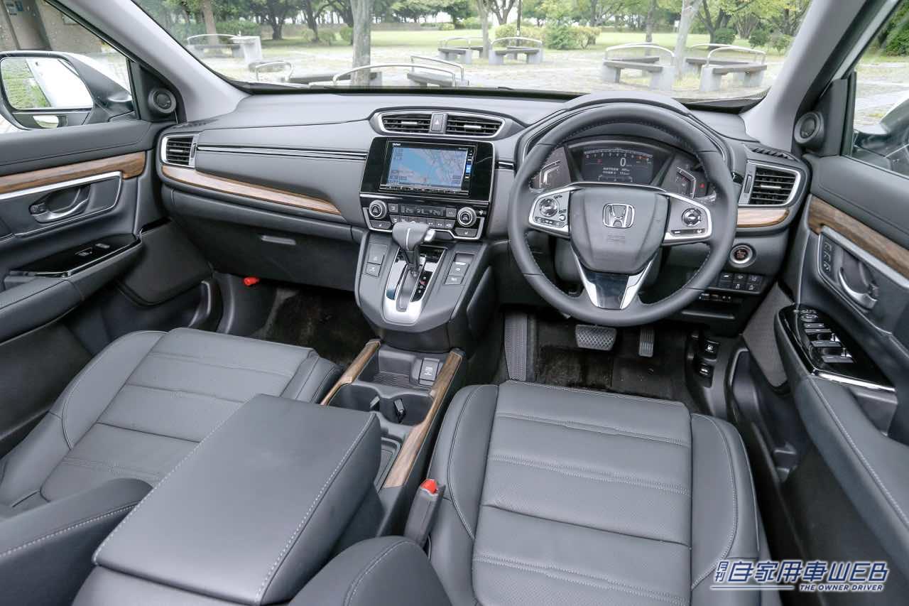 |ホンダ CR-V・1ランク上の走りと装備が満喫できる上級SUV【国産車カタログ】