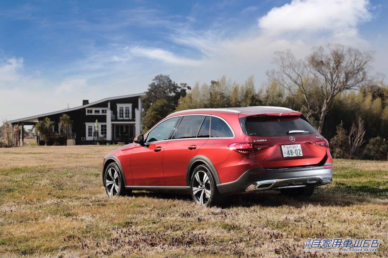 |リフトアップして悪路走破性を向上。メルセデス・ベンツ「C 220 d オールテレイン」試乗インプレッション