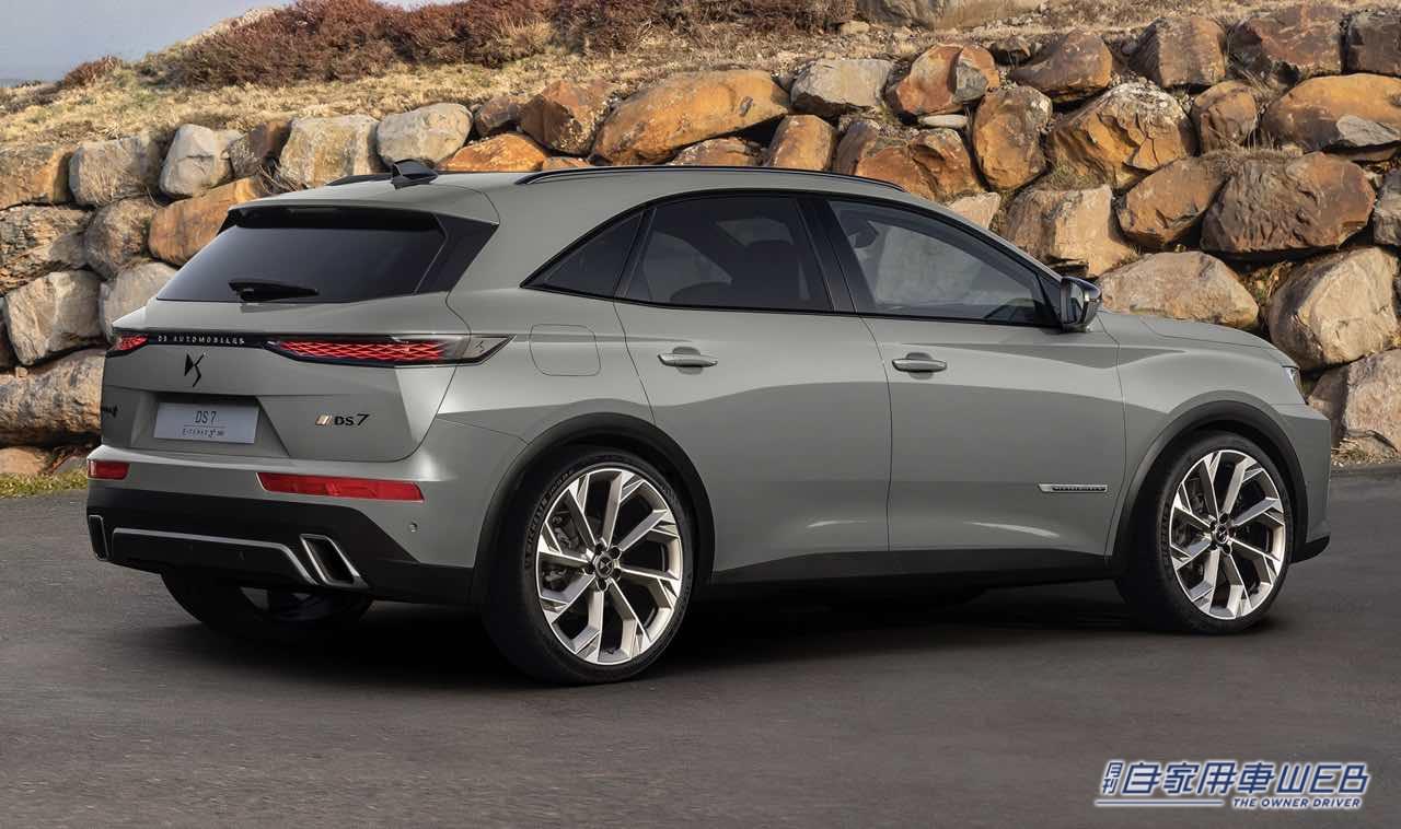 |DS7クロスバックがビッグチェンジで洗練! 名称も「DS7」とシンプルに。360hpのPHEVを搭載