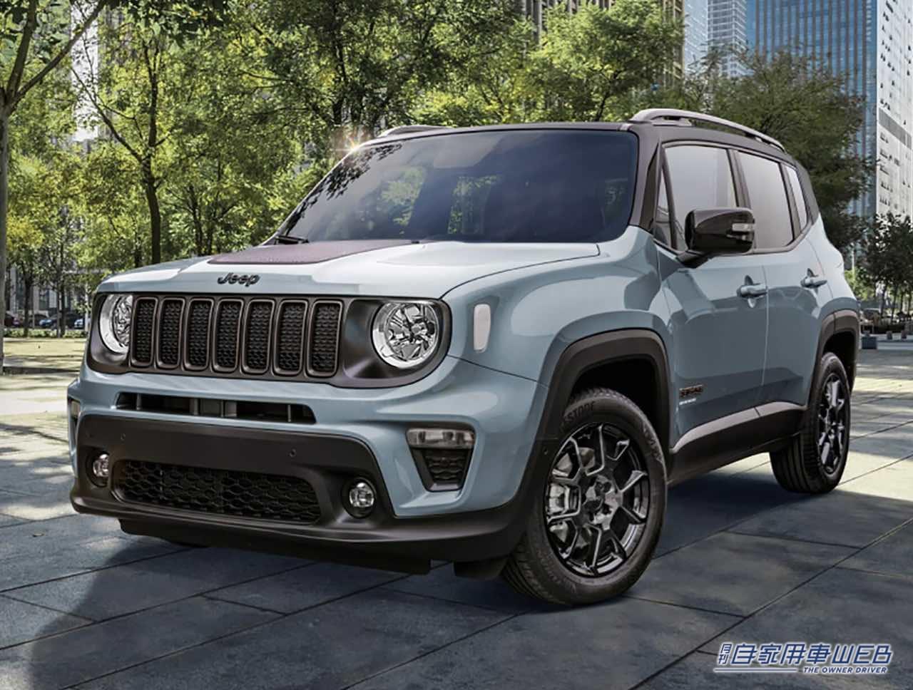 |ジープ・レネゲードに200台限定の「Renegade Upland 4xe」が登場。エコな専用シートや専用ボディカラーを採用