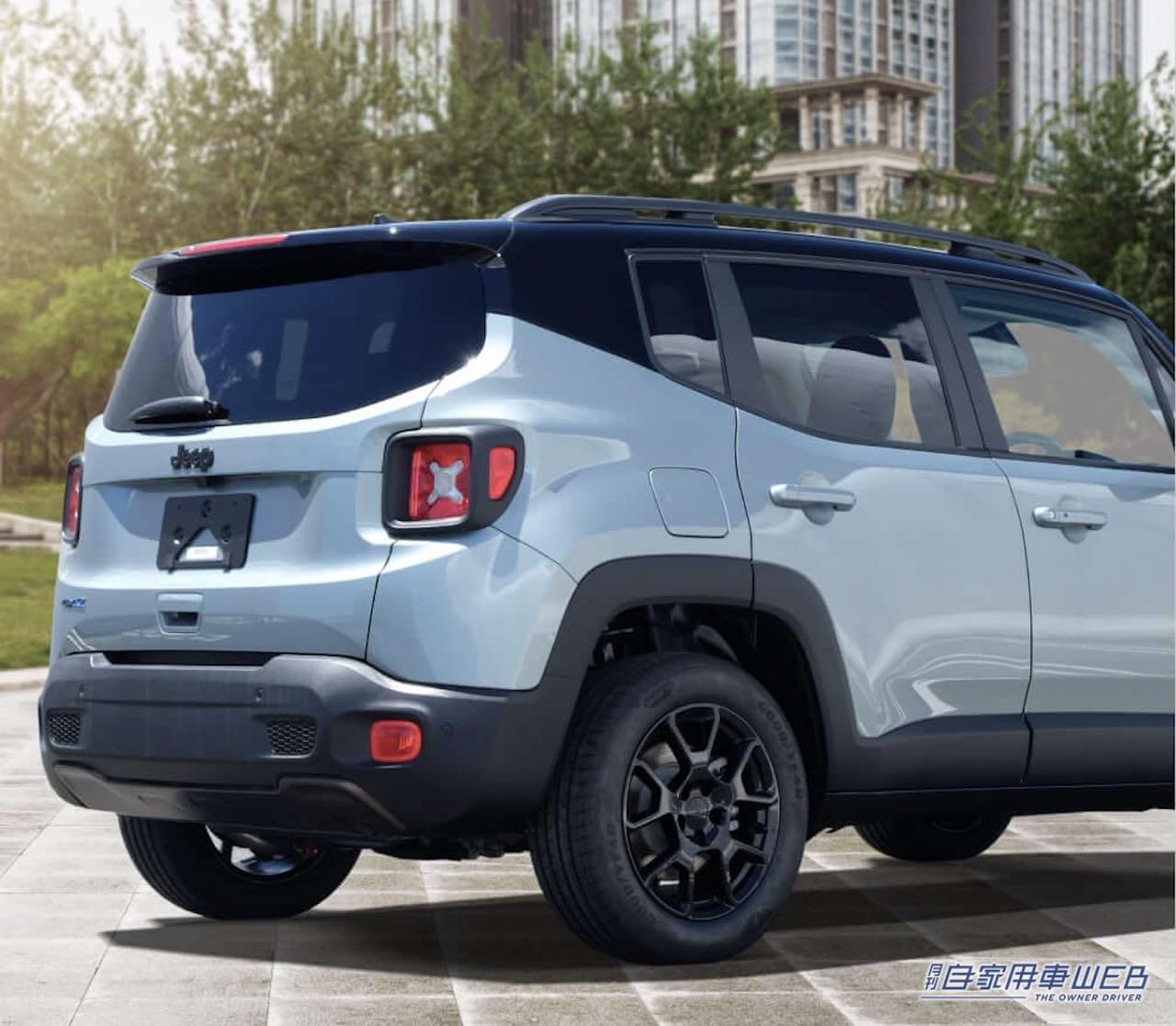 |ジープ・レネゲードに200台限定の「Renegade Upland 4xe」が登場。エコな専用シートや専用ボディカラーを採用