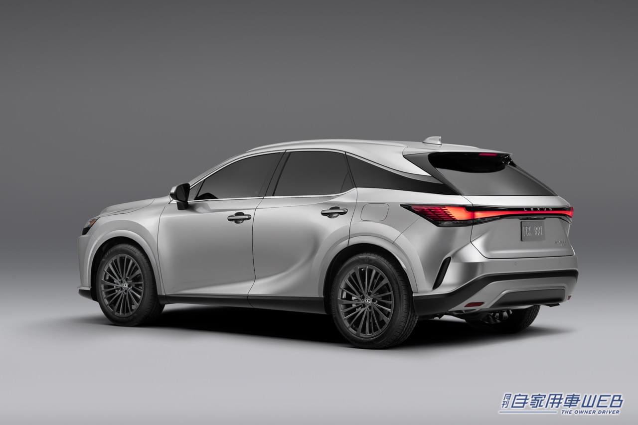 |写真で見る新型レクサスRX 米国・欧州仕様編 日本向けと少し異なる海外向けラインナップ