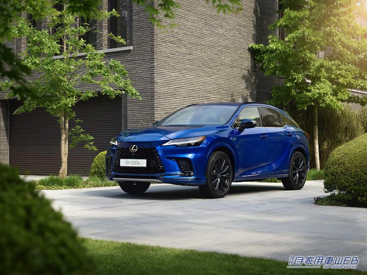 |写真で見る新型レクサスRX 米国・欧州仕様編 日本向けと少し異なる海外向けラインナップ