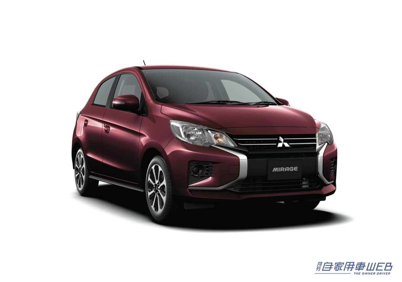 |三菱「ミラージュ」夏場の快適性を向上させる機能装備充実など一部改良