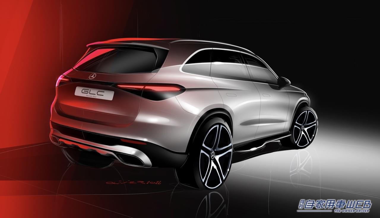 |人気のメルセデス・ベンツGLC。全車ハイブリッドの新型がドイツ本国で発表!