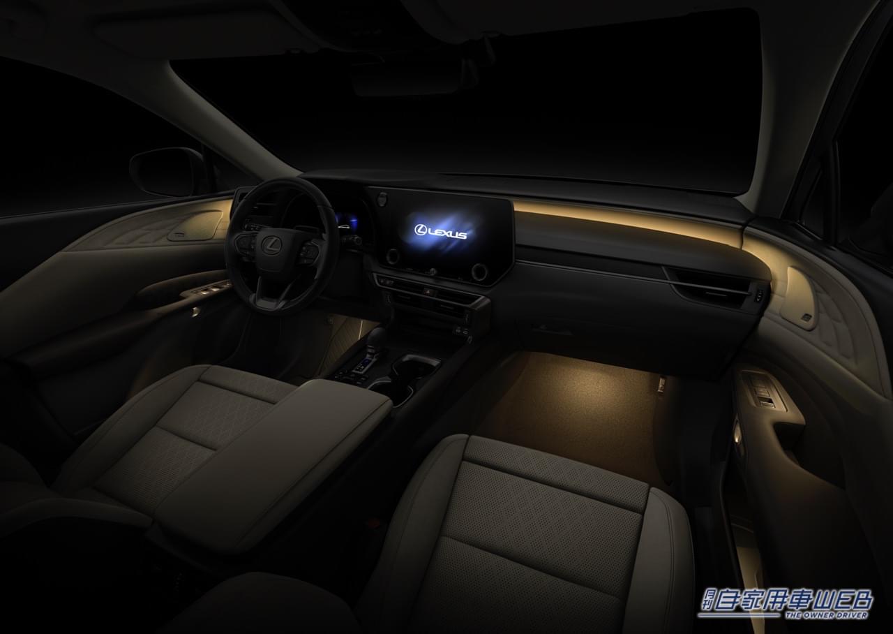 |馬を操る手綱にヒント得てデザインされたレクサス新型「RX」のコックピット