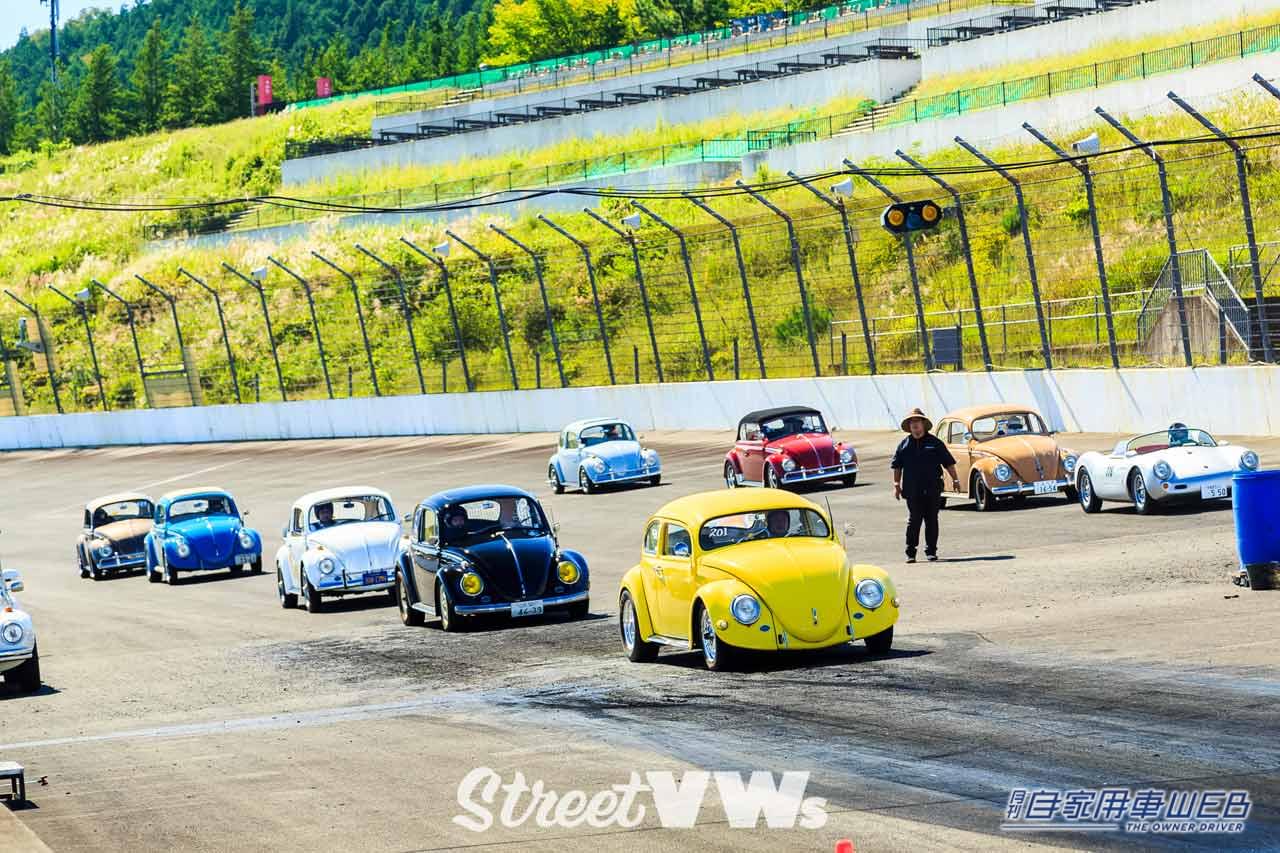 |空冷VWのドラッグレースが6月26日に茂木で開催