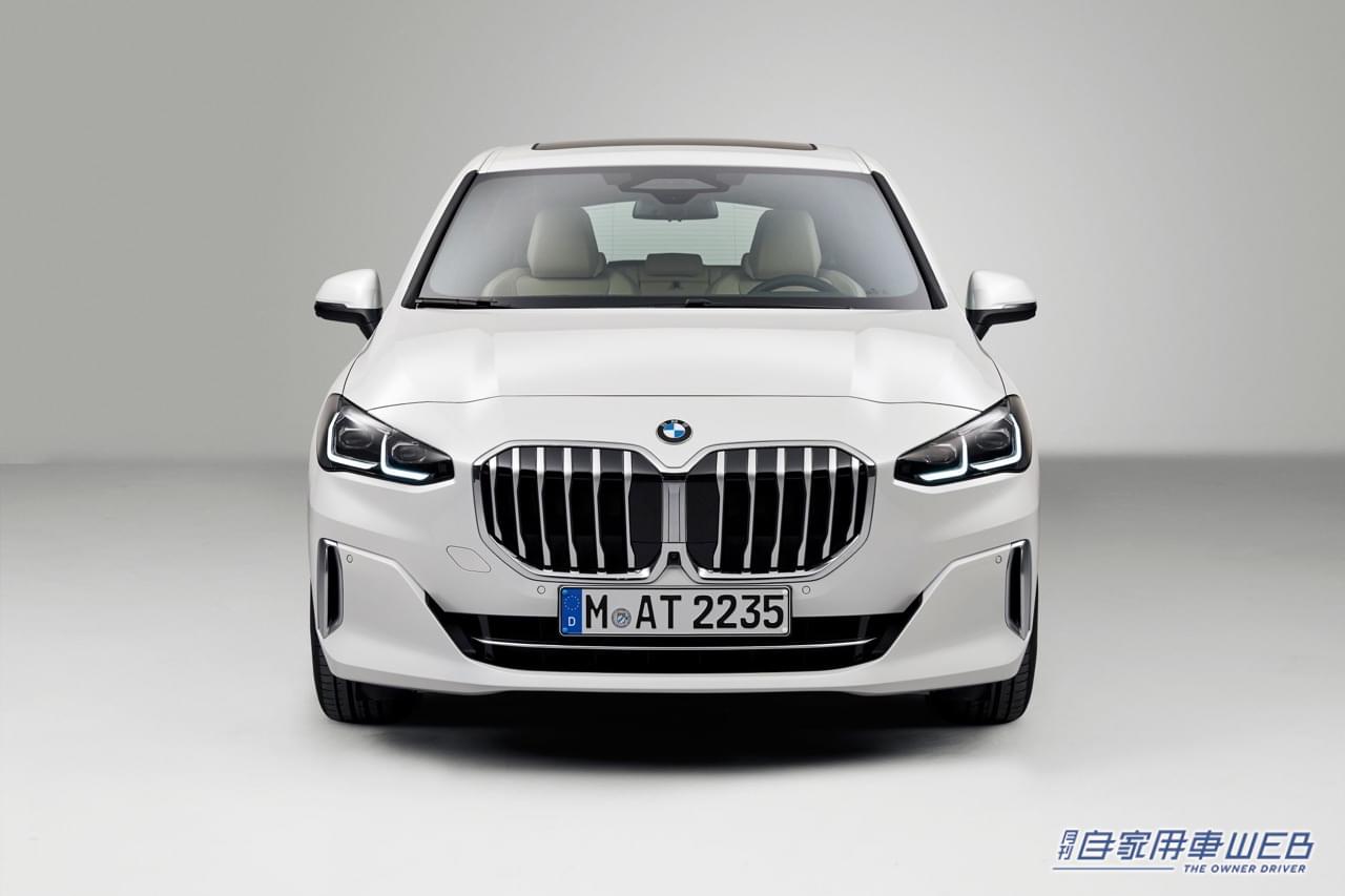 |新型「2シリーズ アクティブ ツアラー」販売開始。ビックキドニーグリル採用。418万円から