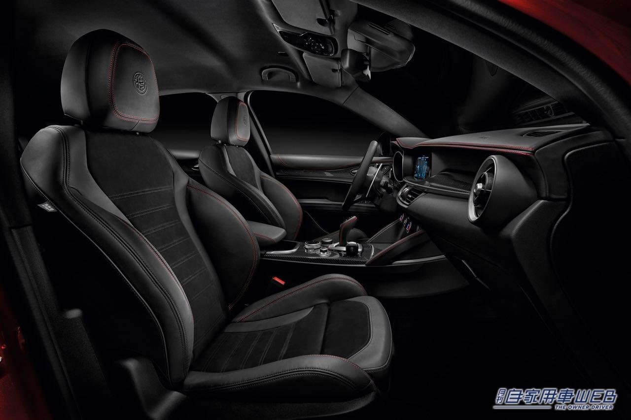 |電⼦制御式サスペンションを搭載し、スポーツ性と快適性を⾼次元で両⽴!アルファロメオのジュリアとステルヴィオに限定車「エストレマ」が登場!