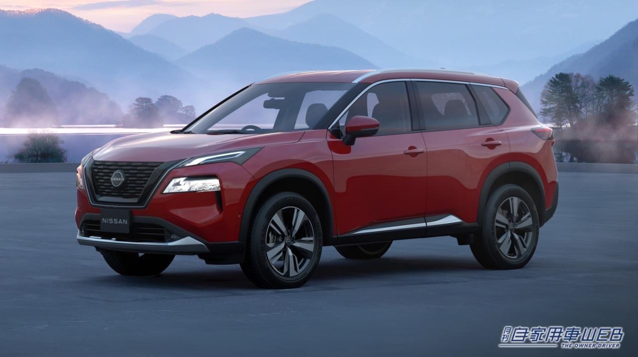 |日産「エクストレイル」約9年ぶりのフルモデルチェンジ。第2世代e-POWERとEV譲りの電動4駆e-4ORCE搭載