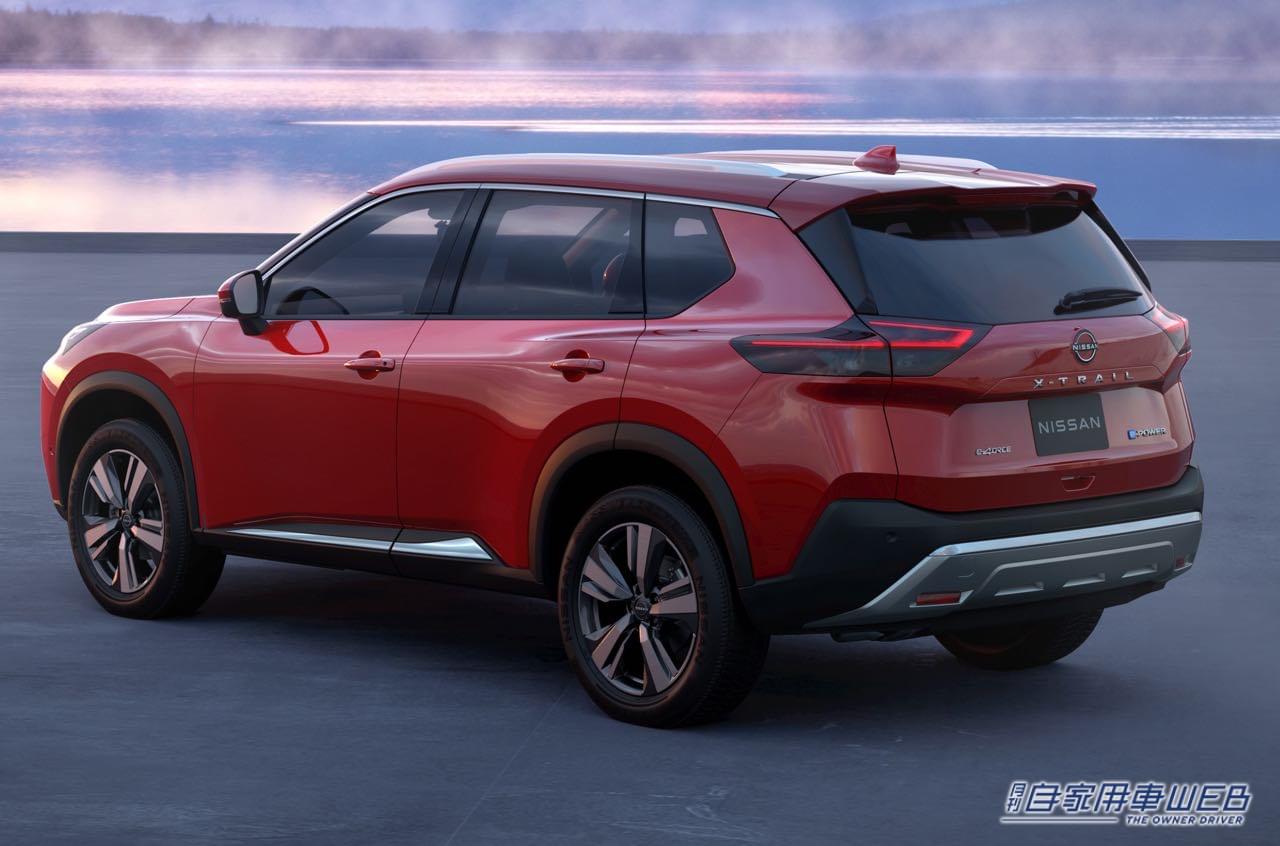|日産「エクストレイル」約9年ぶりのフルモデルチェンジ。第2世代e-POWERとEV譲りの電動4駆e-4ORCE搭載