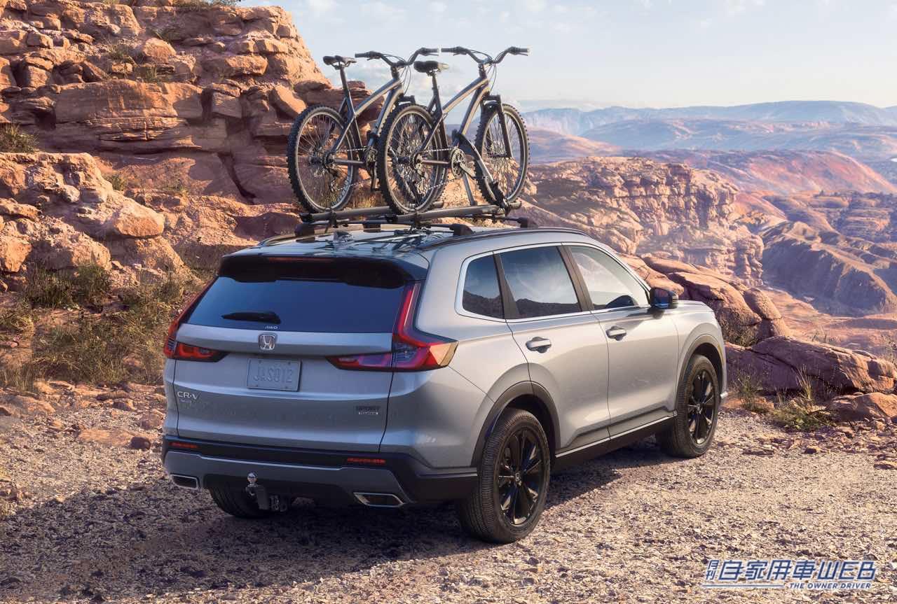 |米国ホンダ、新型「CR-V」を発表。日本販売の可能性薄だが、この存在感は欲しくなる!