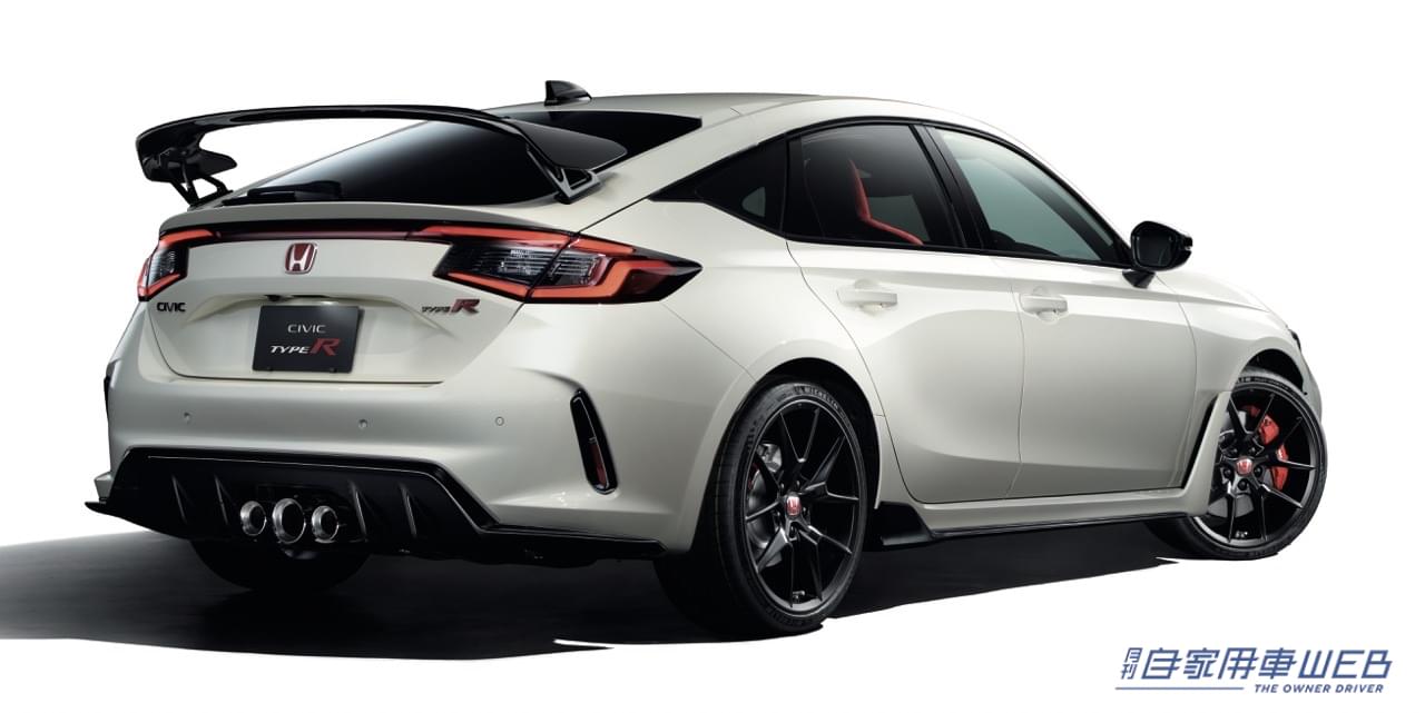 |ホンダ、22年秋発売の新型「シビック タイプR」を世界初公開。2.0L VTECターボは熟成の領域へ