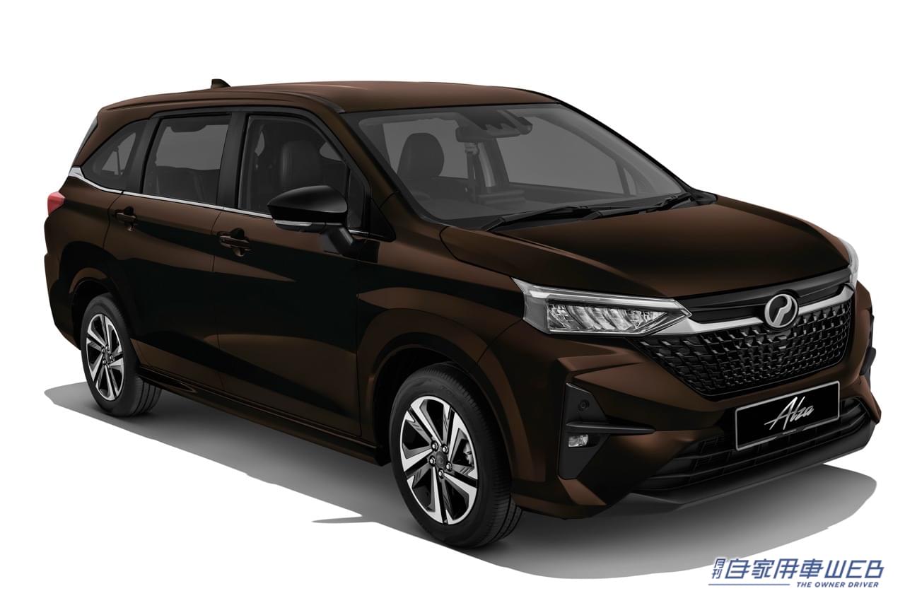 |ダイハツ、マレーシア向け7人乗りコンパクトMPV「ALZA(アルザ)」をフルモデルチェンジ