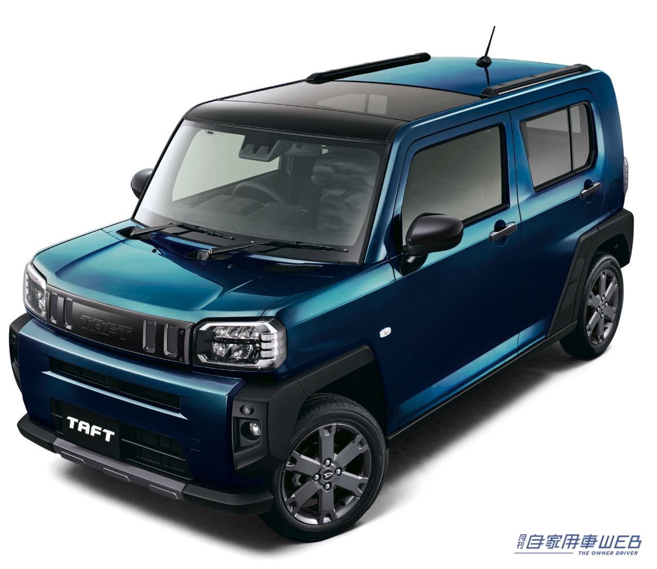 |2022年秋発売予定の軽クロスオーバー「タフト」特別仕様車「ダーククロム ベンチャー」を公開。同時に先行受注も開始