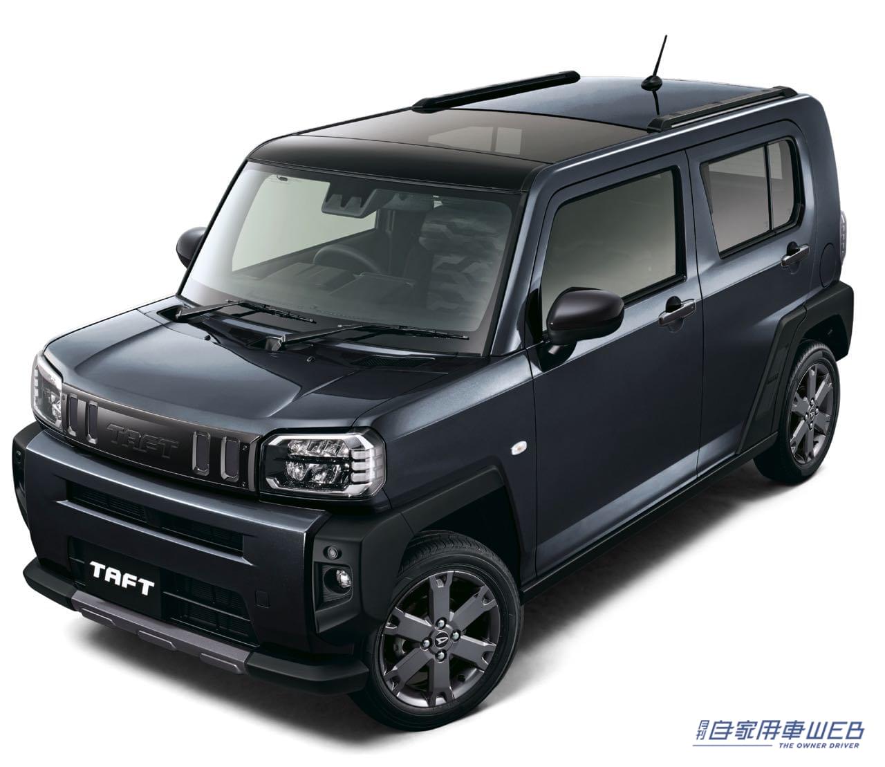 |2022年秋発売予定の軽クロスオーバー「タフト」特別仕様車「ダーククロム ベンチャー」を公開。同時に先行受注も開始