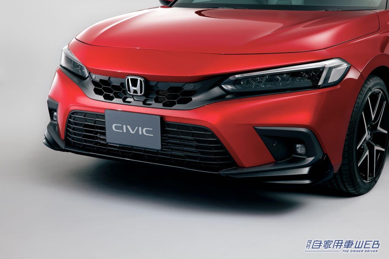|ホンダアクセス純正アクセサリーが新型「シビックe:HEV」に対応。シビックの人気アクセサリー1位はテールゲートスポイラー