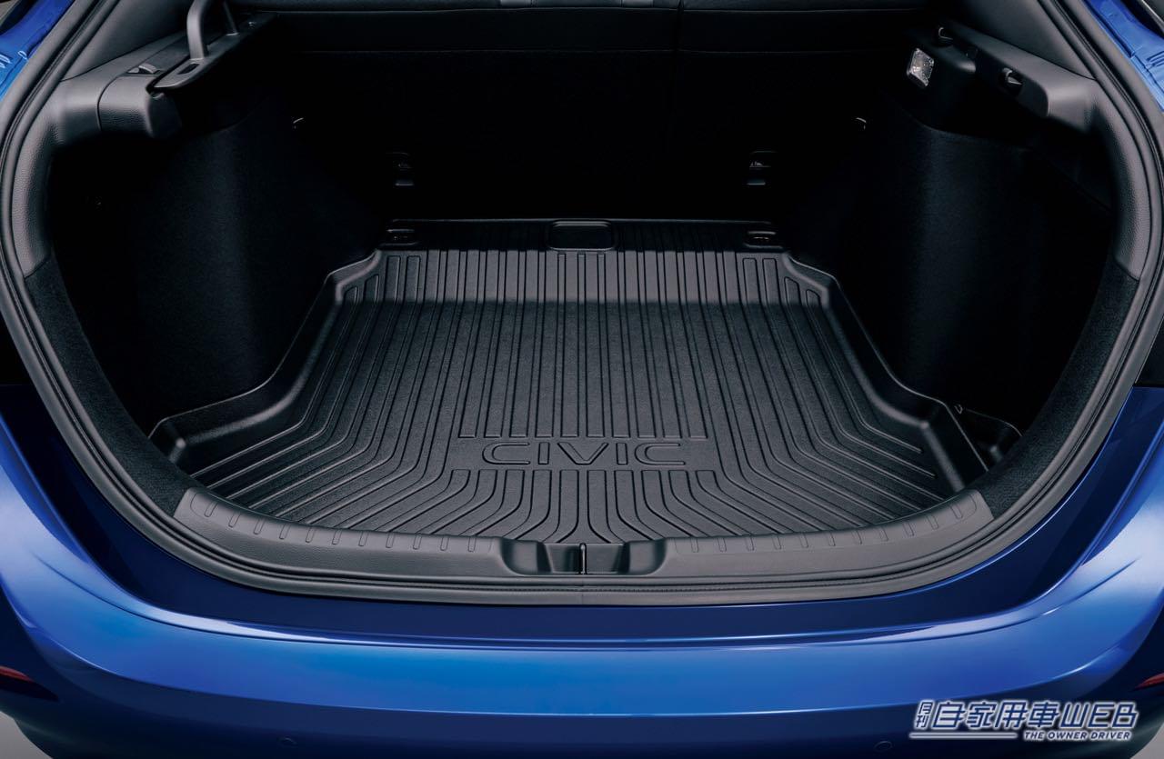 |ホンダアクセス純正アクセサリーが新型「シビックe:HEV」に対応。シビックの人気アクセサリー1位はテールゲートスポイラー