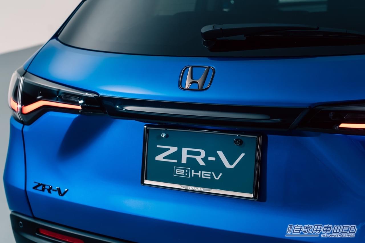 |ホンダアクセスが新型SUV「ZR-V」の純正アクセサリーを早くもホームページで公開。上質&洗練のスタイリングに