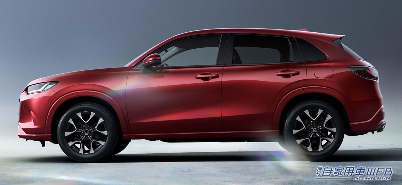 |ホンダ、新型SUV「ZR-V(ゼットアールブイ)」を先行公開。日本専用のフロントグリルを確認。予約は9月からスタート!