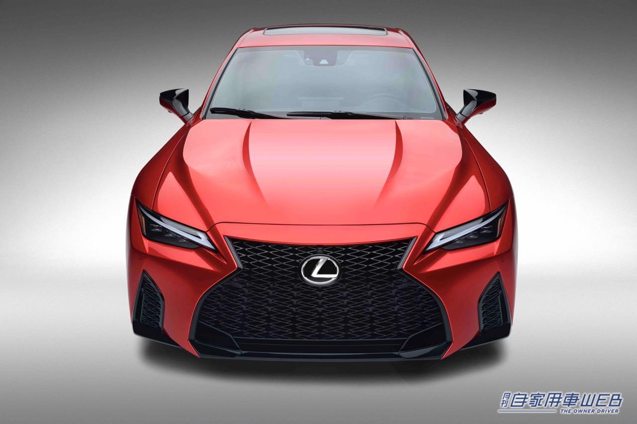 |481馬力V型8気筒5.0Lエンジン搭載のレクサス「IS500」を8月25日より日本国内導入。500台抽選販売の特別仕様車も登場