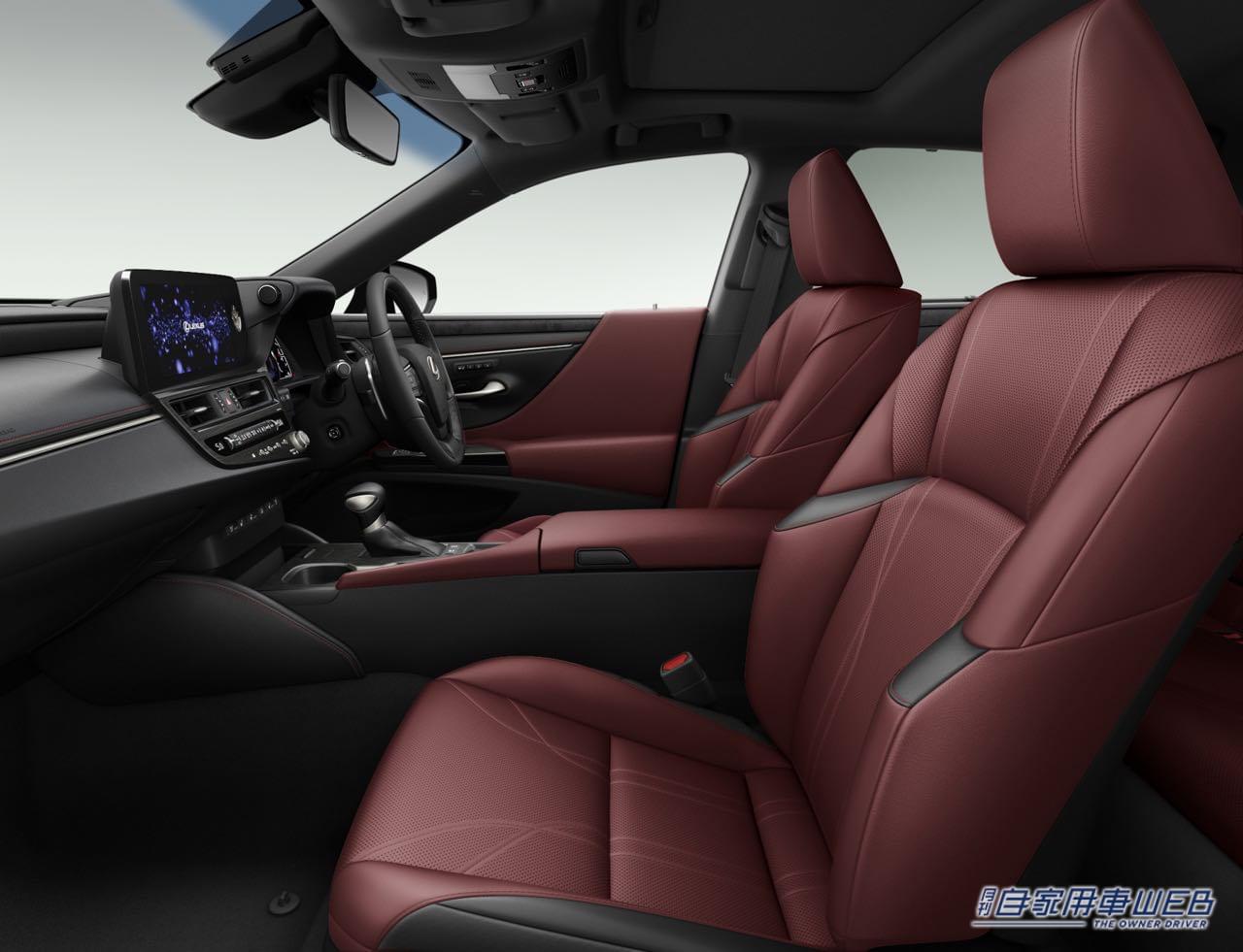 |レクサス「ES」一部改良。同時により上質で洗練されたスタイルの特別仕様車“Graceful Escort”を発売