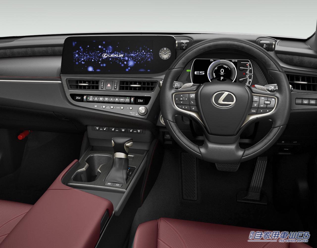 |レクサス「ES」一部改良。同時により上質で洗練されたスタイルの特別仕様車“Graceful Escort”を発売