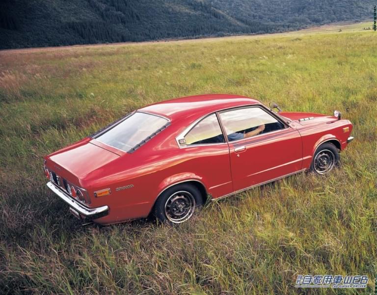 マツダ サバンナ(1971年発売)クーペ「GS2」|「非常に美しい…」70年代が生んだ不朽の名作。アクセルを踏み込めば、最高速度は180キロ、ゼロヨン加速は15.9秒をマークする。