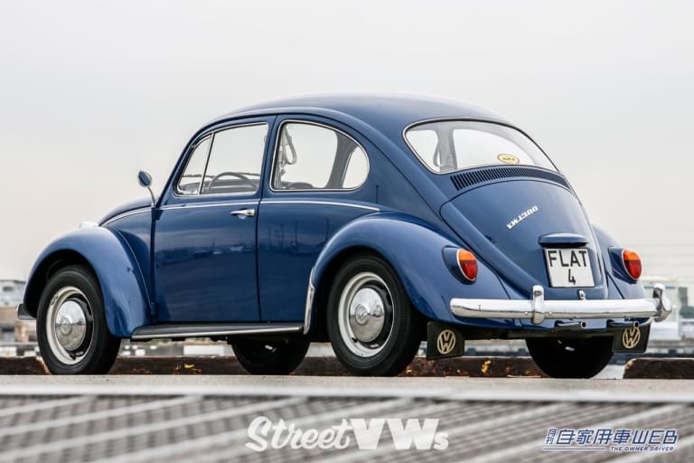 ビートル|1967年式 ヨーロッパ仕様|リヤ|空冷VWビートル 外見の変遷<中編1965〜1970>