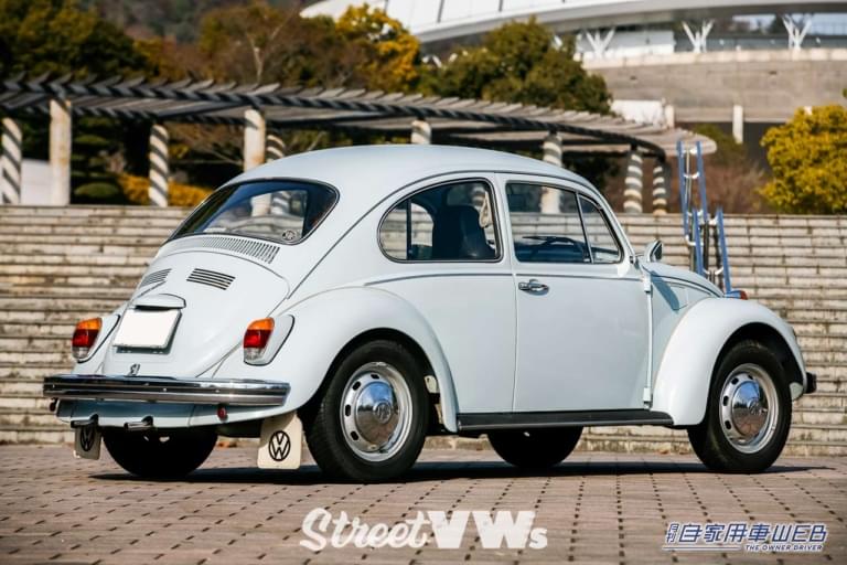 ビートル|1970年式 日本仕様|リヤ|空冷VWビートル 外見の変遷<中編1965〜1970>